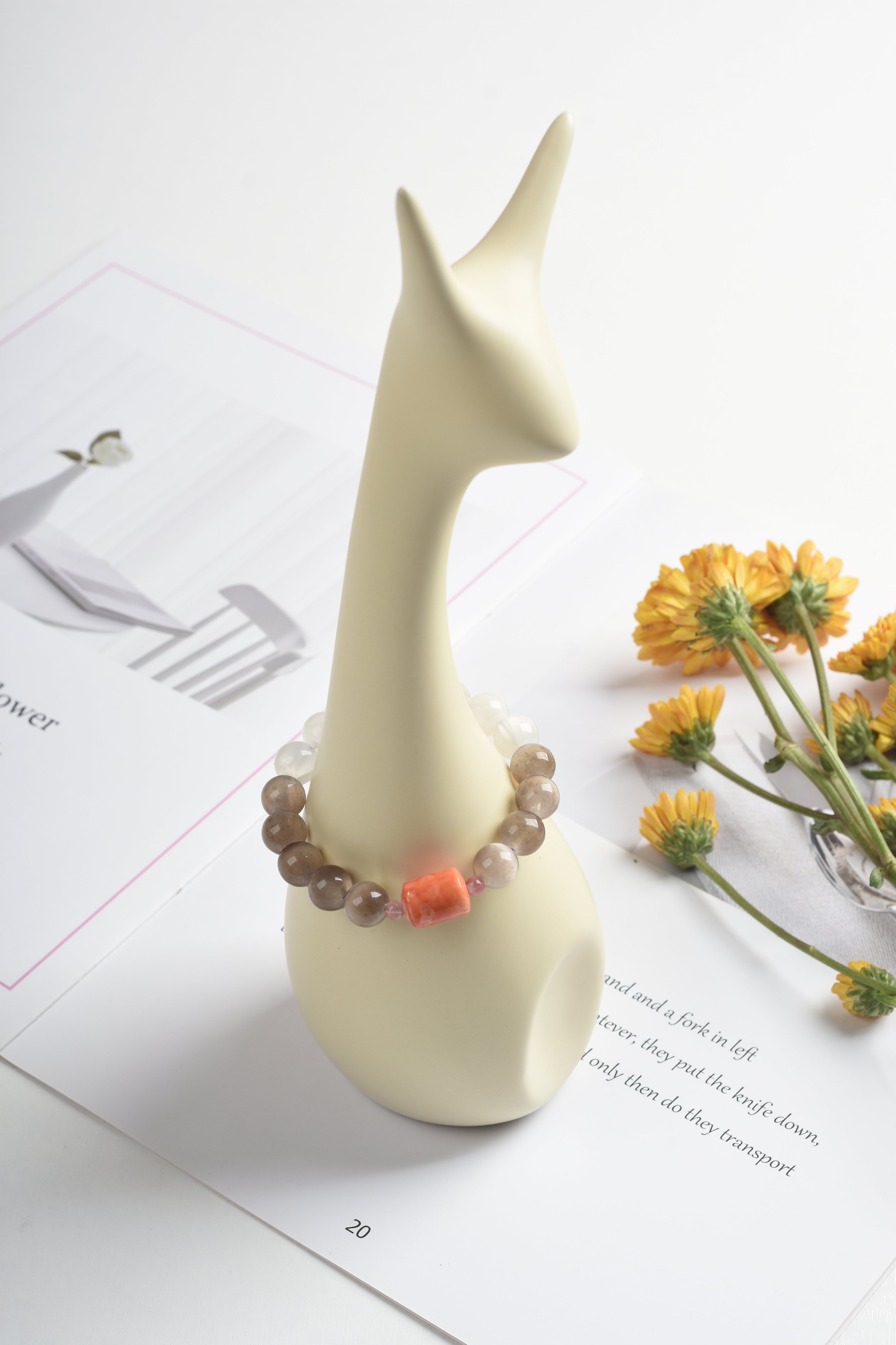 新品优惠 | 貓眼石 海藍寶 粉貝 | 天然水晶手鍊